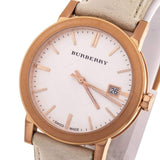 Burberry The City White Dial White Leather Strap Watch for Women - BU9012 Authentic Buy Shop Now