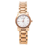 Burberry The City White Dial Rose Gold Steel Strap Watch for Women - BU9204 Authentic Buy Shop Now