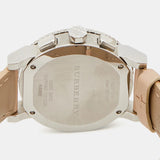 Burberry The City Chronograph Rose Gold Dial Beige Leather Strap Watch For Women - BU9702 Authentic Buy Shop Now