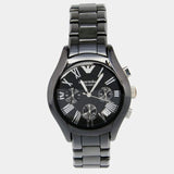 Emporio Armani Black Ceramic Dial Ceramic Strap Watch For Women - AR1401 Authentic Buy Shop Now