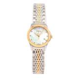 Gucci G Timeless Diamonds Mother of Pearl Dial Two Tone Mesh Bracelet Watch for Women - YA126513 Authentic Buy Shop Now