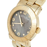 Marc Jacobs Amy Black Dial Gold Steel Strap Watch for Women - MBM3273 Authentic Buy Shop Now