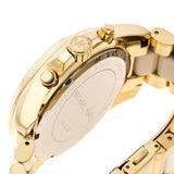Michael Kors Wren Purple Dial Gold Steel Strap Watch for Women - MK6290 Authentic Buy Shop Now
