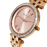 Michael Kors Darci Rose Gold Dial Rose Gold Stainless Steel Strap Watch for Women - MK3366 Authentic Buy Shop Now