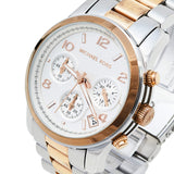 Michael Kors Runway Silver Dial Two Tone Steel Strap Watch for Women - MK5315 Authentic Buy Shop Now