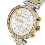 Michael Kors Parker White Dial Two Tone Steel Strap Watch for Women - MK5626 Authentic Buy Shop Now