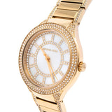 Michael Kors Kerry Mother of Pearl Dial Gold Steel Strap Watch for Women - MK3312 Authentic Buy Shop Now