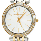 Michael Kors Darci Silver Dial Two Tone Stainless Steel Strap Watch for Women - MK3215 Authentic Buy Shop Now