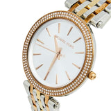 Michael Kors Darci Silver Dial Two Tone Stainless Steel Strap Watch for Women - MK3203 Authentic Buy Shop Now