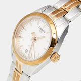 Tissot T Classic PR100 Mother of Pearl Dial Two Tone Steel Strap Watch for Women - T101.010.22.111.01 Authentic Buy Shop Now