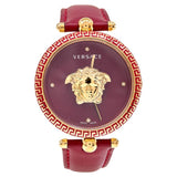 Versace Palazzo Empire Red Dial Red Leather Strap Watch for Women - VCO120017 Authentic Buy Shop Now