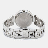 Versace Crystal Gleam Guilloche Black Dial Silver Steel Strap Watch for Women - VAN030016 Authentic Buy Shop Now