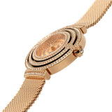 Guess Dream Crystals Rose Gold Dial Rose Gold Mesh Bracelet Watch For Women - GW0550L3 Authentic Buy Shop Now
