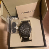 Burberry Chrono Sport Brown Dial Brown Steel Strap Watch for Men - BU7716 Authentic Buy Shop Now