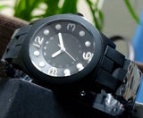 Marc Jacobs Pelly Black Dial Black Silicone Strap Watch for Women - MBM2528 Authentic Buy Shop Now