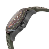 Breitling Superocean Automatic 46 Green Dial Green Rubber Strap Watch for Men - M173681A1L1S1 Authentic Buy Shop Now