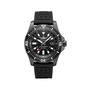 Breitling Superocean 44mm Special Volcano Black Dial Black Rubber Strap Watch for Men - M17393131B1S1 Authentic Buy Shop Now