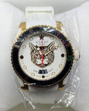 Gucci Dive Quartz White Dial White Rubber Strap Unisex Watch - YA136322 Authentic Buy Shop Now