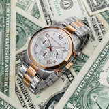 Michael Kors Runway Silver Dial Two Tone Steel Strap Watch for Women - MK5315 Authentic Buy Shop Now