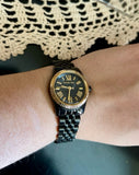 Michael Kors Lexington Quartz Black Dial Black Steel Strap Watch for Women - MK3299 Authentic Buy Shop Now