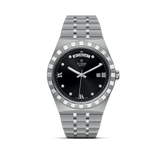 Tudor Royal Automatic Diamonds Black Dial Silver Steel Strap Watch for Men - M28600-0004 Authentic Buy Shop Now