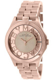 Marc Jacobs Henry Rose Gold Dial Rose Gold Steel Strap Watch for Women - MBM3293 Authentic Buy Shop Now