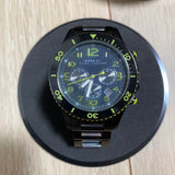 Marc Jacobs Rock Chronograph Black Dial Black Steel Strap Watch for Men - MBM5026 Authentic Buy Shop Now