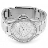 Fossil Riley Multifunction Silver Dial Silver Steel Strap Watch for Women - ES3202 Authentic Buy Shop Now