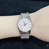 Calvin Klein City Pink Mother of Pearl Dial Stainless Steel Strap Watch For Women - K2G2314E Authentic Buy Shop Now