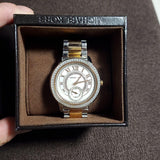 Michael Kors Madelyn Silver Dial Two Tone Steel Strap Watch for Women - MK6288 Authentic Buy Shop Now