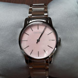 Calvin Klein City Pink Mother of Pearl Dial Stainless Steel Strap Watch For Women - K2G2314E Authentic Buy Shop Now