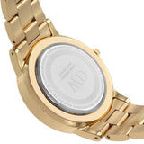 Daniel Wellington Iconic Link White Dial Gold Steel Strap Watch For Men - DW00100343 Authentic Buy Shop Now