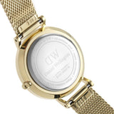 Daniel Wellington Classic Petite Evergold Black Dial Gold Mesh Bracelet Watch For Women - DW00100349 Authentic Buy Shop Now