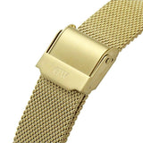 Daniel Wellington Petite Emerald Green Dial Gold Mesh Strap Watch For Women - DW00100481 Authentic Buy Shop Now