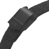 Daniel Wellington Classic Petite Pressed Ashfield Black Dial Black Mesh Bracelet Watch For Women - DW00100441 Authentic Buy Shop Now