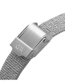 Daniel Wellington Classic Petite Sterling White Dial Silver Mesh Bracelet Watch for Women - DW00100442 Authentic Buy Shop Now