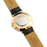 Daniel Wellington Classic Reading Black Dial Black Leather Strap Watch For Men - DW00100129 Authentic Buy Shop Now