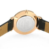 Daniel Wellington Petite Sheffield White Dial Black Leather Strap Watch For Women - DW00100174 Authentic Buy Shop Now