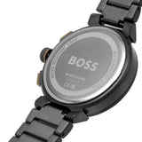 Hugo Boss One Chronograph Red Dial Grey Steel Strap Watch For Men - 1514000 Authentic Buy Shop Now