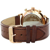 Tommy Hilfiger Legend Analog Black Dial Brown Leather Strap Watch For Men - 1710566 Authentic Buy Shop Now