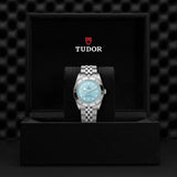 Tudor Black Bay 54 Blue Dial Silver Steel Strap Watch for Men - M79000-0001