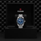 Tudor Black Bay 54 Blue Dial Silver Steel Strap Watch for Men - M7943A1A0NU-0001