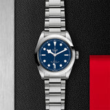 Tudor Black Bay Automatic Blue Dial Silver Steel Strap Watch for Men - M79540-0004 Authentic Buy Shop Now