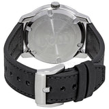 Movado Bold Silver Dial Black Leather Strap Watch For Men - 3600468 Authentic Buy Shop Now