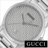 Gucci G Timeless Silver Dial Silver Steel Strap Watch For Women - YA126551 Authentic Buy Shop Now