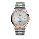 Tudor 1926 Automatic Silver Dial Two Tone Steel Strap Watch for Men - M91651-0001 Authentic Buy Shop Now