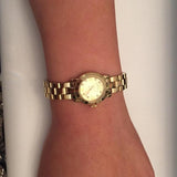 Marc Jacobs Amy Gold Dial Gold Steel Strap Watch for Women - MBM8612 Authentic Buy Shop Now