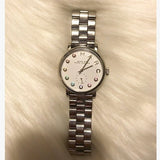 Marc Jacobs Baker Dexter White Dial Silver Steel Strap Watch for Women - MBM3423 Authentic Buy Shop Now