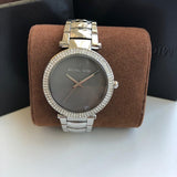 Michael Kors Parker Mother of Pearl Silver Steel Strap Watch for Women - MK6424 Authentic Buy Shop Now