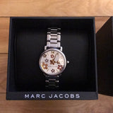 Marc Jacobs Classic White Dial Silver Steel Strap Watch for Women - MJ3581 Authentic Buy Shop Now
